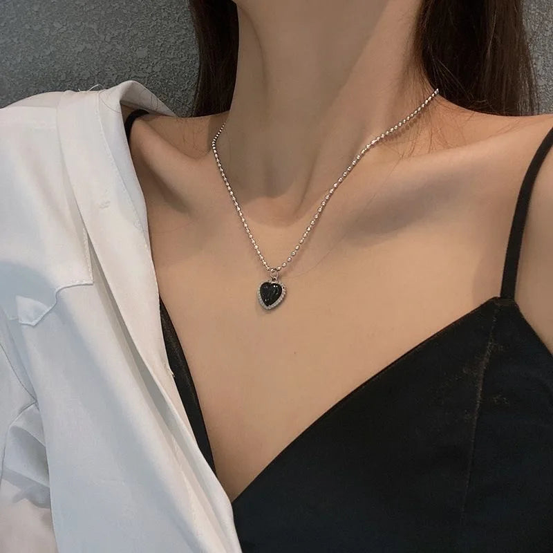 Popular Sparkling Necklace For Women Clavicle Chain Choker Fashion Jewelry Wedding Party Birthday Gift